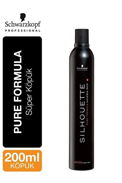 Silhouette Süper Tutucu Köpük 200ml