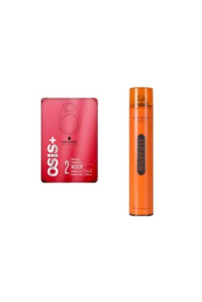 Schwarzkopf Osis Mess Up 100ml + Morfose Turuncu Sprey 400 Ml Set