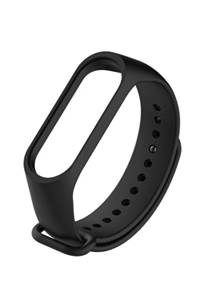 gaman Mi Band 3/4 Uyumlu Akıllı Bileklik Kordonu - Siyah