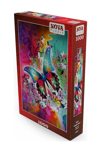 Nova Puzzle Nova 1000 Piece Fantastic Birth of Butterfly Puzzle - 41021