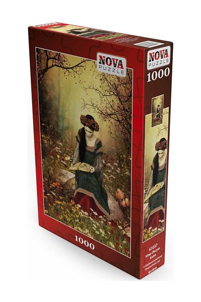 Nova Puzzle Nova 1000 Piece Woman Reading Books Puzzle /