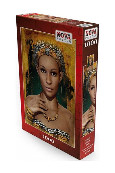 Nova Puzzle Nova 1000 Piece African Woman Puzzle