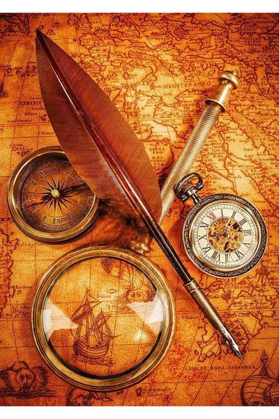 Nova Puzzle Nova 1000 Piece Date Note Fall Puzzle