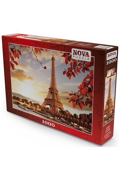 Nova Puzzle - 1000 Pieces Autumn in Eiffel- Tomas Marek