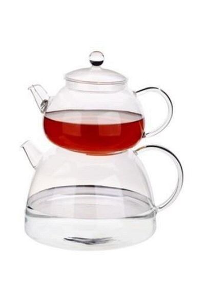 Tantitoni Borosilicate Glass Teapot Set 810ml 1870ml