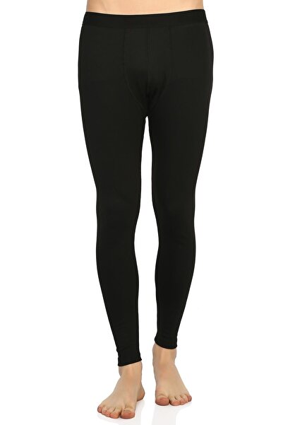 jilly jo Lenjerie de corp pentru bărbați, negri, cu dresuri termice ridicate ...