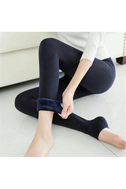 jilly jo Colanți negri Zeymod Thermal Plush de damă