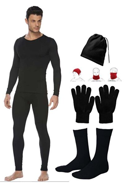 jilly jo Set lenjerie termică Inferioară Lenjerie superioară Gât Guler Beanie...