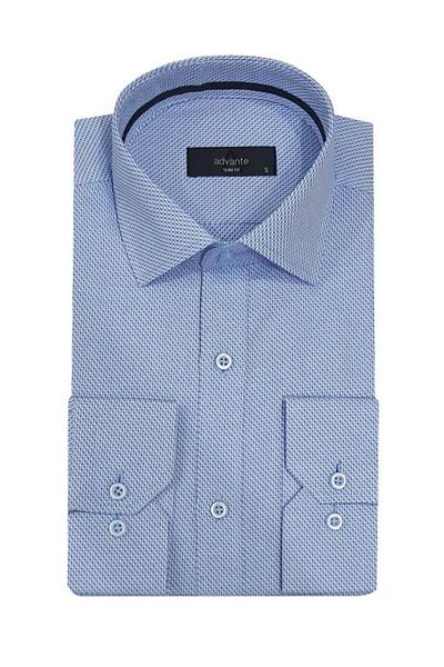 ADVANTE Cămașă pentru bărbați din satin de bumbac slim fit 4926