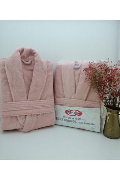 Genel Markalar %100 Pamuk Bukle Lüks Tek Bornoz S0034