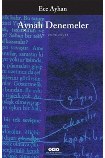 Yapı Kredi Yayınları Aynalı Denemeler - Ece Ayhan