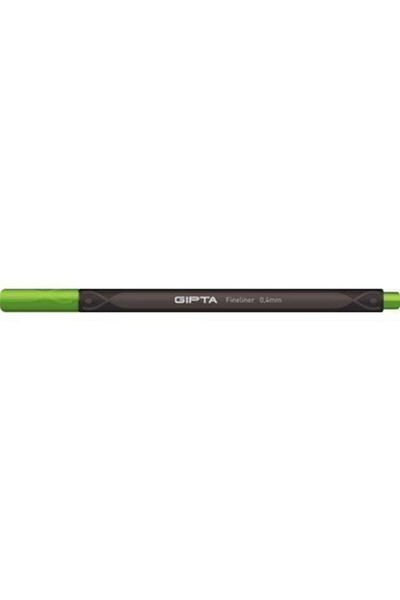 Gıpta 4-k600017-5001 Fineliner Pen 0.4 mm Cardboard Box Triangle Green
