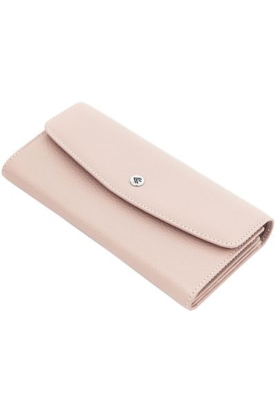Eminsa Women's Powder Leather Wallet with Internal Clip