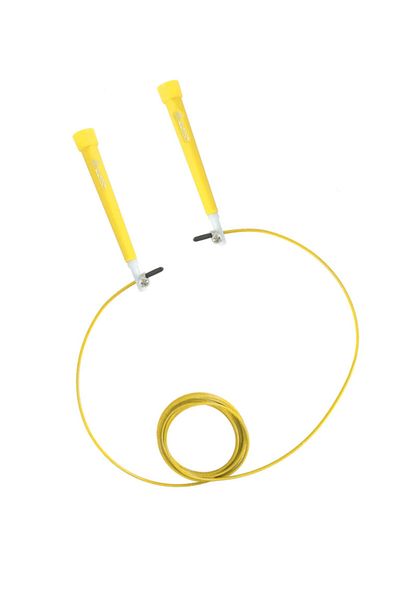 BUSSO Bs227 Crossfit Length Adjustable Jump Rope - yellow