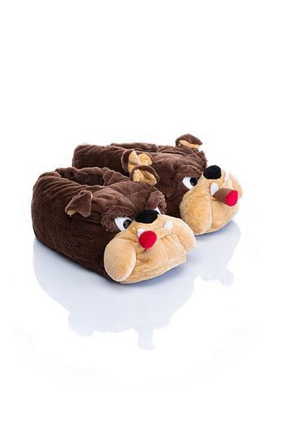 Twigy Unisex Χειμερινές Παντόφλες Tw Bulldog