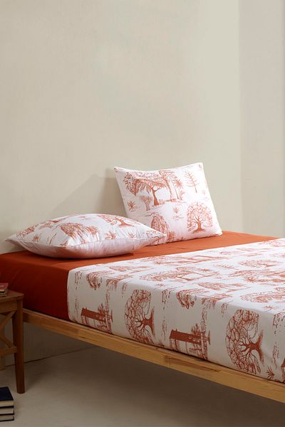 Colorpool Contour Canelle Double Duvet Cover Set