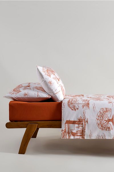 Colorpool Contour Canelle Double Duvet Cover Set