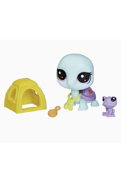 Littlest Pet Shop Mini and Baby Turtle Lps Wonderful Special Set Minis Pet Shop