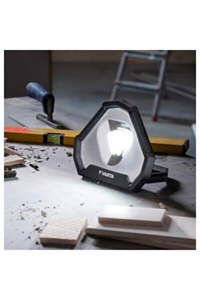 Varta 18647 Work Flex Stadyum Işığı Cob Ledli Şarjlı Fener
