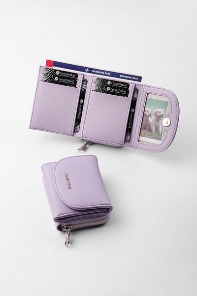 CENGİZ PAKEL Lilac Women's Wallet - Model 65258a