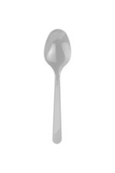 Roll-Up Gray Plastic Spoon