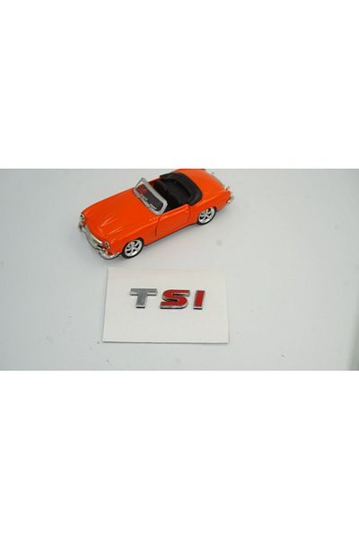 Volkswagen Tsi Baggage Chrome Abs 3m 3d Logo Emblem