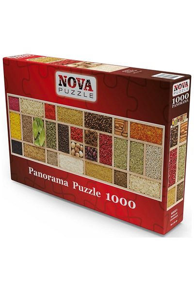 Nova Puzzle لغز توابل بانوراما 1000 قطعة