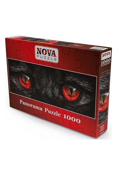 Nova Puzzle لغز بانوراما ذو وجهات نظر حادة 1000 قطعة