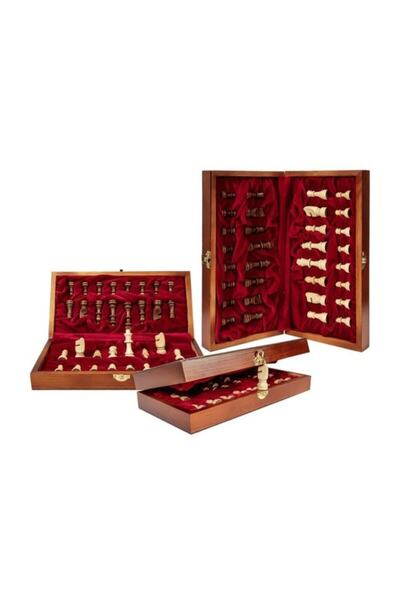 ESER 1271 Kaliteli Kadife Satranç Takımı