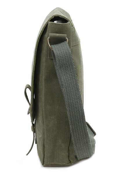 old cotton cargo 7059 S Pretty Water Resistant Fabric Shoulder - Mini Laptop - Khaki Messenger Bag