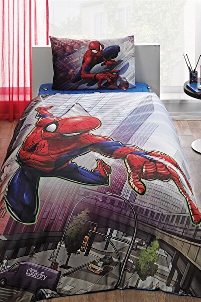 Taç Tek Kişilik Nevresim Takımı - Spiderman Action