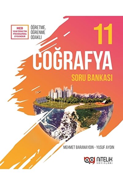 Nitelik Yayınları Nitelik 11.sınıf Coğrafya Soru Kitabı *2018-2019* ( Mehmet ...