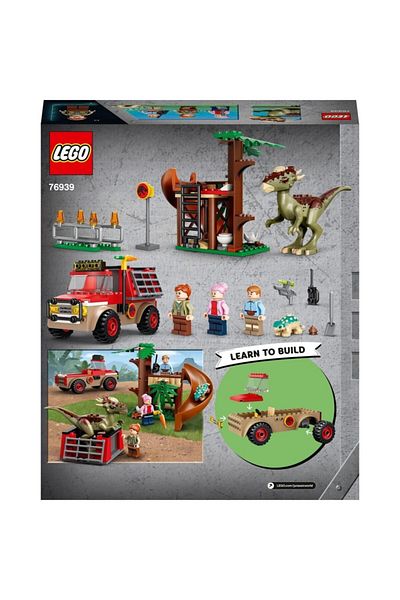 LEGO Jurassic World Stygimoloch Dinosaur Escape 76939 - Dinosaur Toy Building Set (129 Pieces)