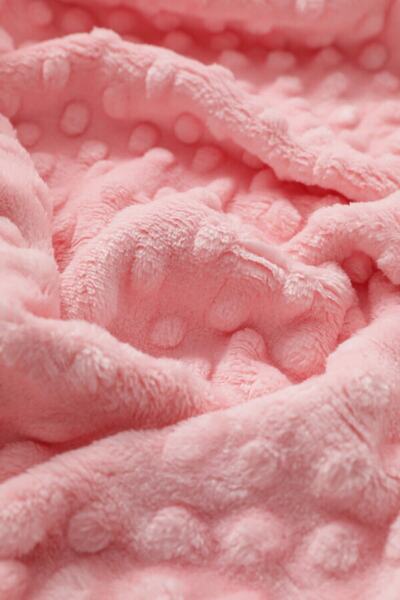 Merinos Pearl Bud Double Blanket - Light Pink 200x220