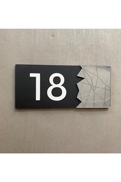 Dekokonsept Smoked Mirror Door Number 18