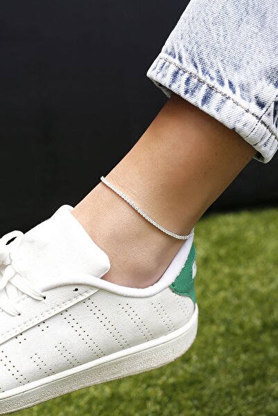 Lia Berto 2mm Su Yolu 925 Ayar Gümüş Halhal