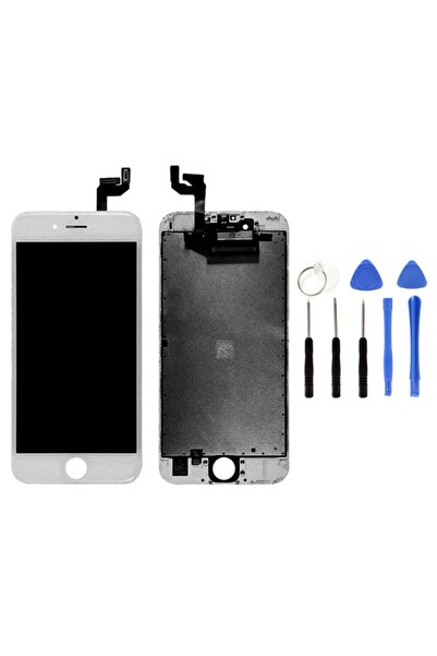 instatech Iphone 8g Plus Uyumlu Lcd Ekran Dokunmatik + Montaj Seti Hediye - Beyaz