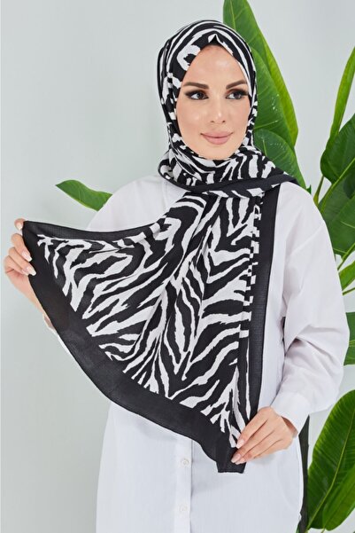 çiğdem eşarp Ları Baskılı Desenli Mio Caz Şal