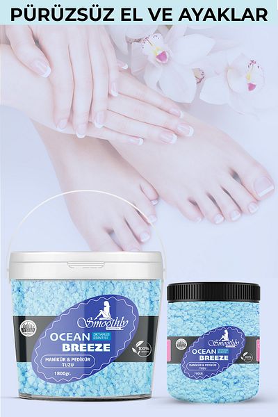 Smoothly Professional Ocean Breeze Manicure Pedicure Salt 700 Gr