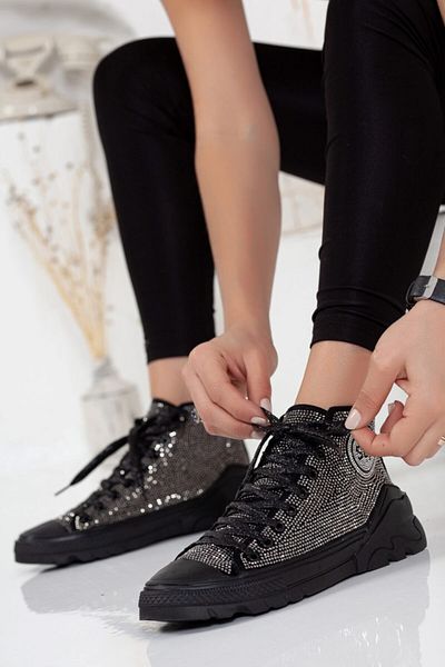 Khayt Fashion Star Stoned Rubber Talpă Pantofi casual damă