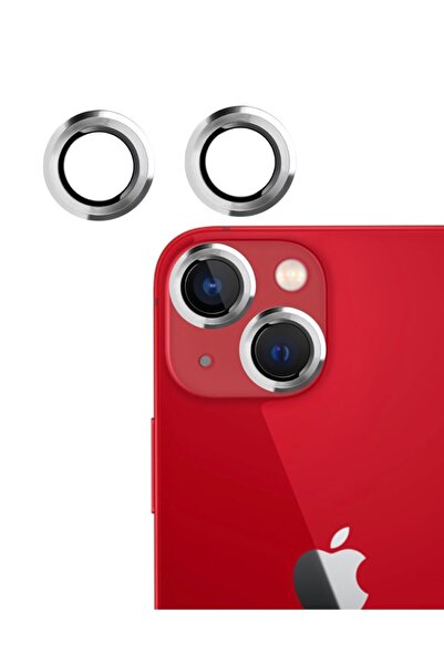 Genel Markalar Iphone 13 / 13mini Kamera Lens Koruyucu Çelik Halka Hd 9d Kırı...