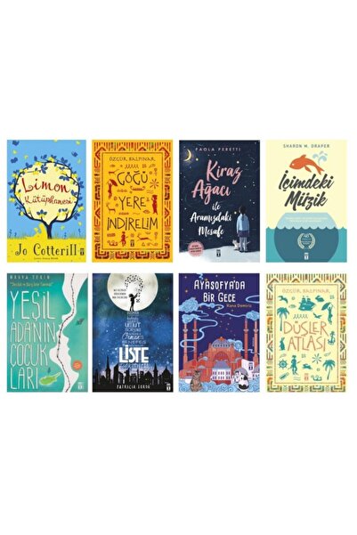 Timaş Yayınları Timaş Gençlik Romanları 8 Kitap Set (içimdeki Müzik + Kiraz A...