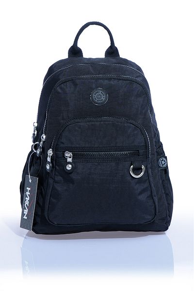 HAKKAN ÇANTA Mega-252 Women's Clinker Backpack Black