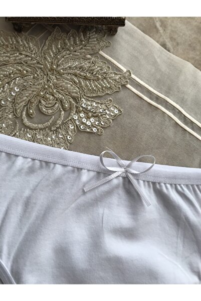 istanbul çamaşırları Жіночі трусики з 6 бантиками, 95% бавовна, 5% лайкра