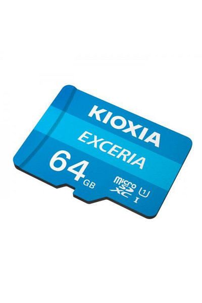 Kioxia Kioxia 64gb Exceria Microsd C10 U1 Uhs1 R100 Memory Card Lmex1l064gg2