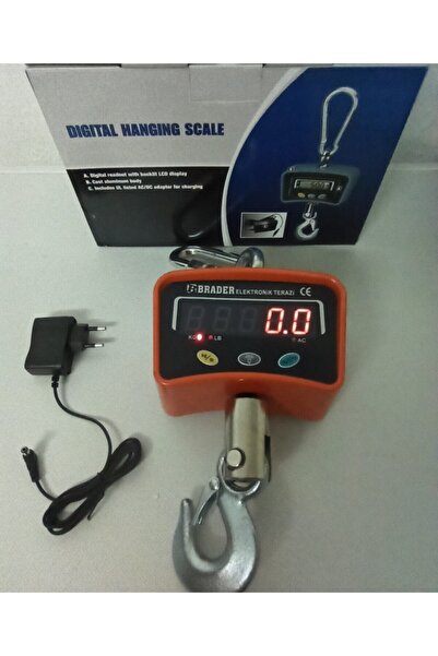 Brader 500 Kg Büyük Ekran Vinç Terazi-calaskar Baskül-2 Yıl Garantili