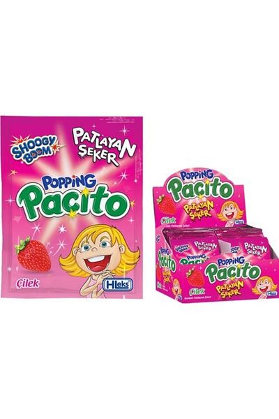 Hleks Shoohy Boom Strawberry Poping Candy
