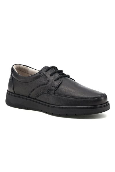 Polaris Polaris 1W 102623   1Pr - Leather Black Men's Shoes