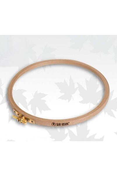 Şirin Kasnak Ahşap Vidalı Kasnak 8mm Şirin 202 Nakış Elişi 202-0s Çap: 7,5cm