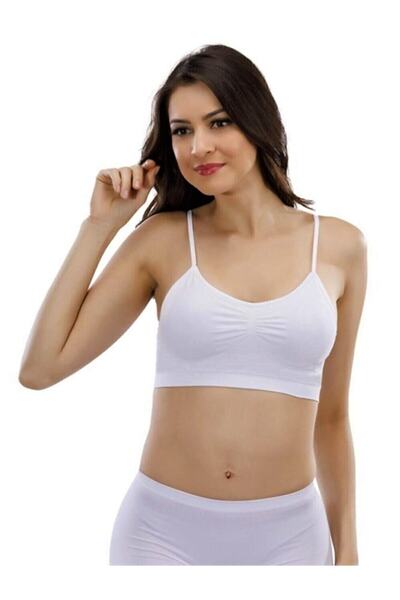 Layza Form Σουτιέν με λουράκι με σχοινί με μαξιλαράκι μπουστάκι Λευκό Νέα σεζόν